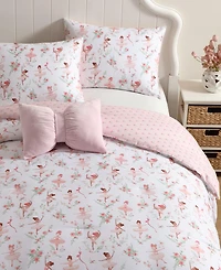 Laura Ashley Ballerina Divas Microfiber -Pc. Comforter Set