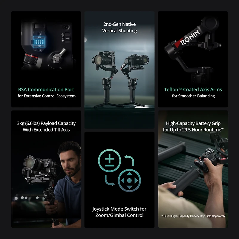 Dji Rs 4, Bundle with Sling Handle and Cleaning Kit