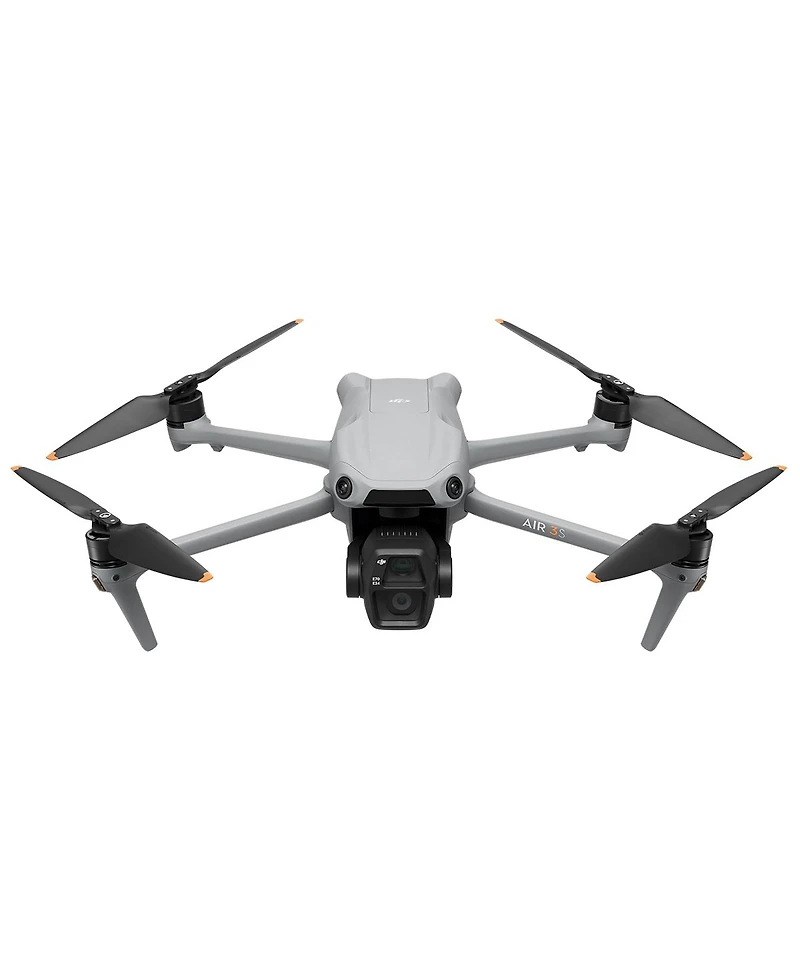 Dji Air 3S Drone Fly More Combo with Rc-N3 Remote Controller, Bundle with 128GB Memory Card, Strobe Light, Landing Pad Pro and Backpack