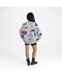 Gameday Couture Women's Heather Gray Buffalo Bills Always On Repeat Fleece Sweatshirt