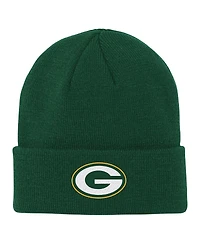 Outerstuff Big Boys and Girls Green Bay Packers Team Gradient Cuffed Knit Hat