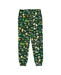 Outerstuff Toddler Green Bay Packers Chestnut Holiday Sleep Set