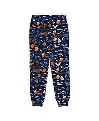 Outerstuff Toddler Navy Denver Broncos Chestnut Holiday Sleep Set