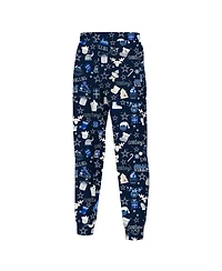 Outerstuff Big Boys and Girls Navy Dallas Cowboys Chestnut Holiday Sleep Set
