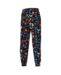 Outerstuff Big Boys and Girls Navy Chicago Bears Chestnut Holiday Sleep Set