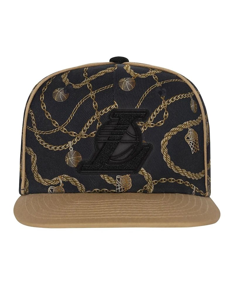 Outerstuff Big Boys and Girls Black Los Angeles Lakers Street Hooper Snapback Hat