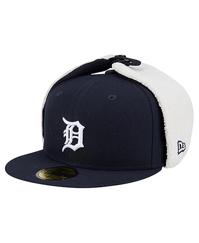 New Era Men's Navy Detroit Tigers Dog Ear Classic 59FIFTY Fitted Hat