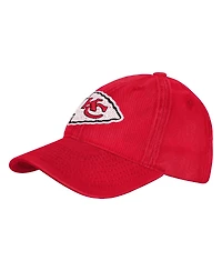 Outerstuff Big Girls Red Kansas City Chiefs Gridiron Adjustable Hat