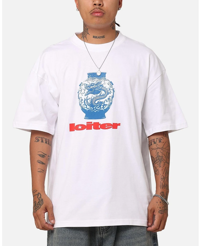 Loiter Men's Fine China Graphic Tee