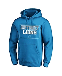 Fanatics Men's Blue Detroit Lions Big Tall Fleece Hoodie