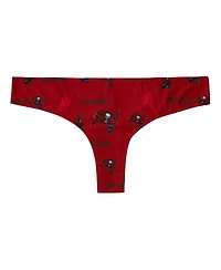 Concepts Sport Women's Red Tampa Bay Buccaneers Mosaic All Over Print Thong