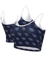 Concepts Sport Women's Navy Tennessee Titans Gauge Lounge Bralette