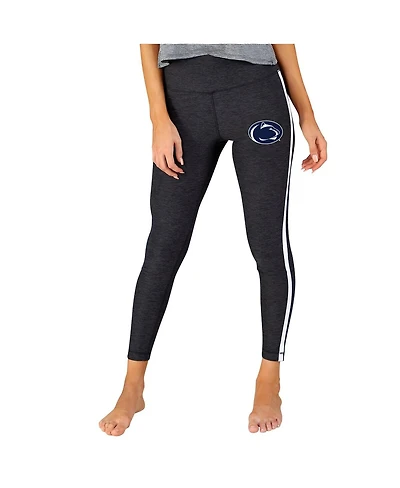 Concepts Sport Women's Charcoal/White Penn State Nittany Lions Centerline Knit Leggings