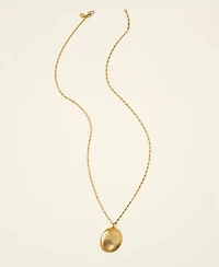 Uncommon Goods Worry Stone Pendant Necklace