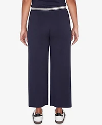 Ruby Rd. Petite Wide Leg Cropped Lounge Pant