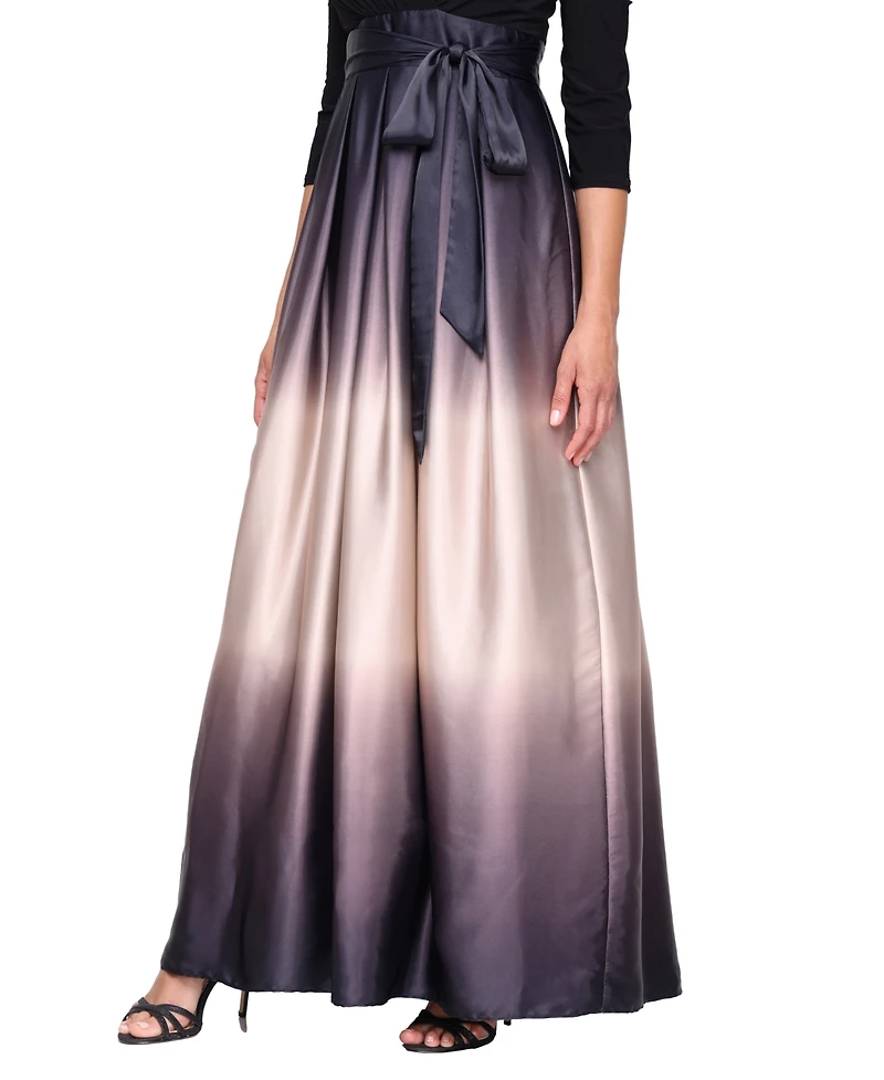 Sl Fashions Women's V-Neck Long Dress