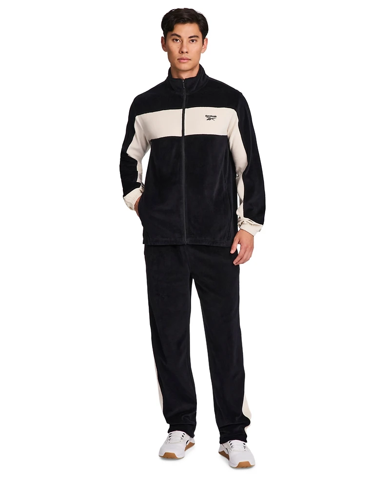 Reebok Men's Color-Block Regular-Fit Pants