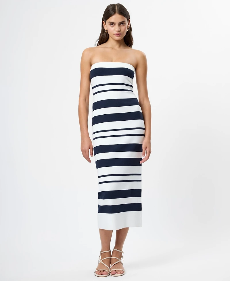 French Connection Women's Strapless Pull-On Bodycon Dress