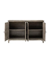 Traditional Angel 60" Wide Sideboard with Adjustable Shelves