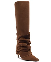 Schutz Women's Mikki Up Cloak Pointed Toe Dress Boots