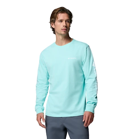Columbia Men's Fundamental Graphic Long-Sleeve T-Shirt