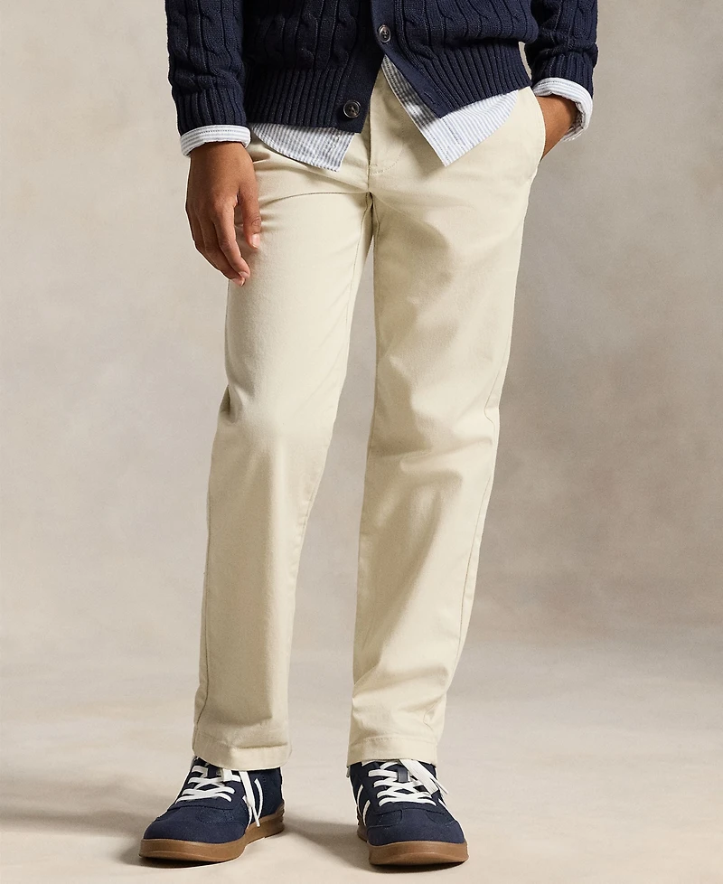 Polo Ralph Lauren Big Boys Straight Fit Stretch Twill Pant