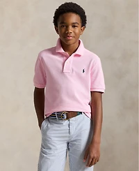 Polo Ralph Lauren Big Boys Cotton Mesh Logo Shirt