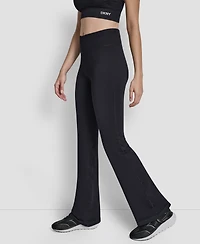 Dkny Women's Super High Waist Flare Pants