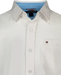 Tommy Hilfiger Boys 8-20 Texture Woven Long-Sleeve Shirt