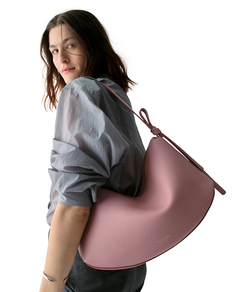 kate spade new york Loop Large Pebbled Leather Shoulder Bag