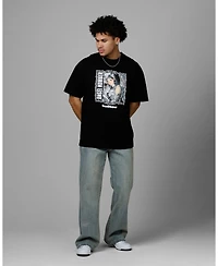 Loiter Men's Women's Faded Print Flannel Shirt