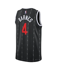 Nike Men's and Women's Scottie Barnes Black Toronto Raptors 2025/26 City Edition Swingman Jersey