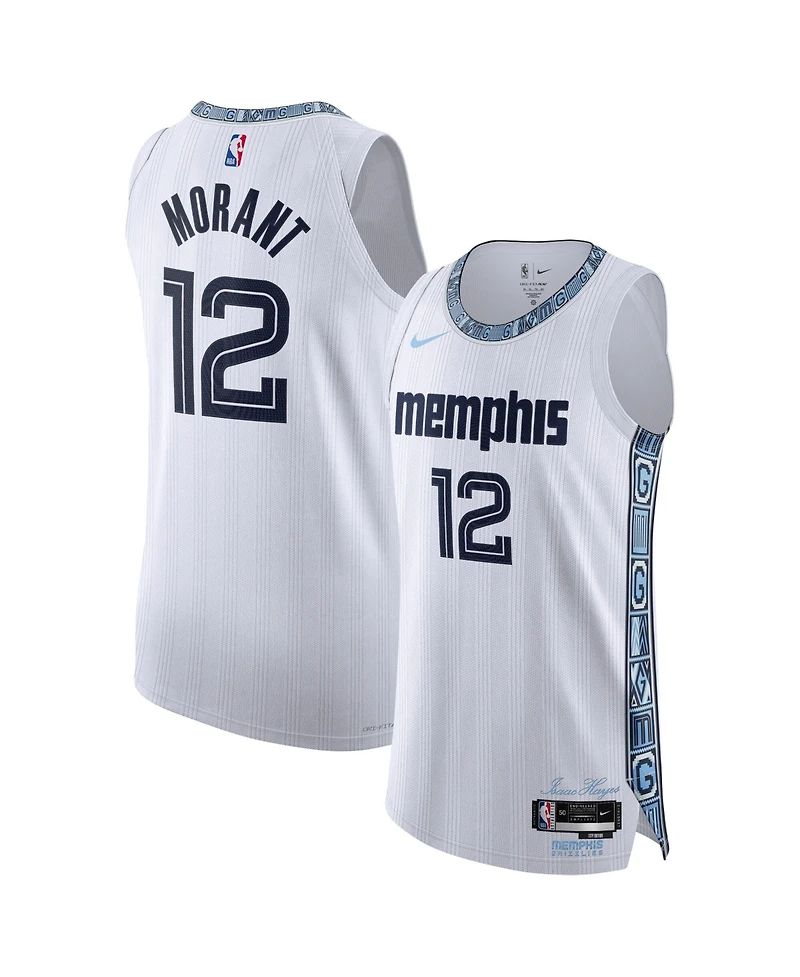 Nike Men's and Women's Ja Morant White Memphis Grizzlies 2025/26 City Edition Authentic Jersey