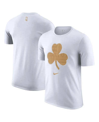 Nike Men's White Boston Celtics 2025/26 City Edition Remix Essential Logo T-Shirt