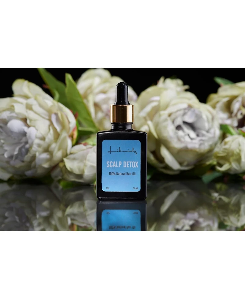 Likwid Rx The Scalp Detox 100% Natural Hair Oil, 1 oz