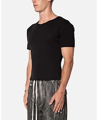 mnml Men's Fitted Ribbed Tee