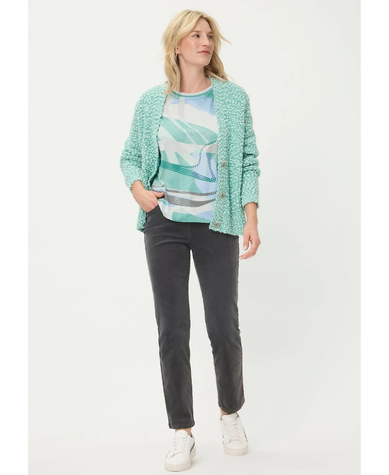 Olsen Women's Panneaux Print T-Shirt