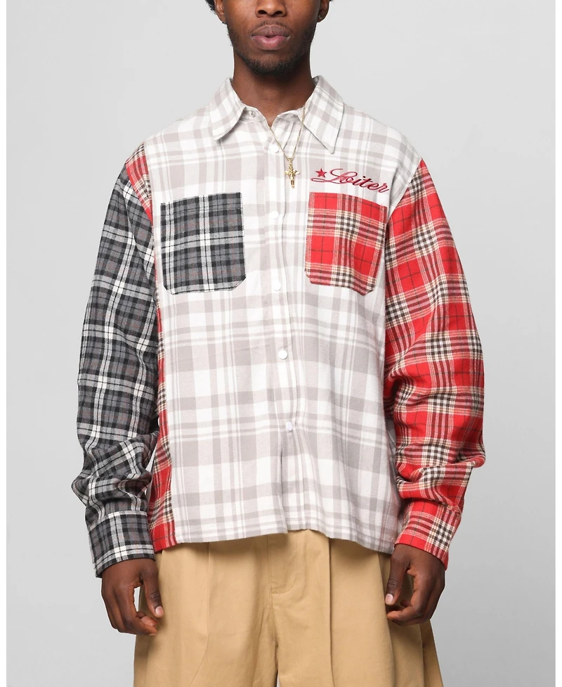 mnml Men's Loiter Layered Flannel