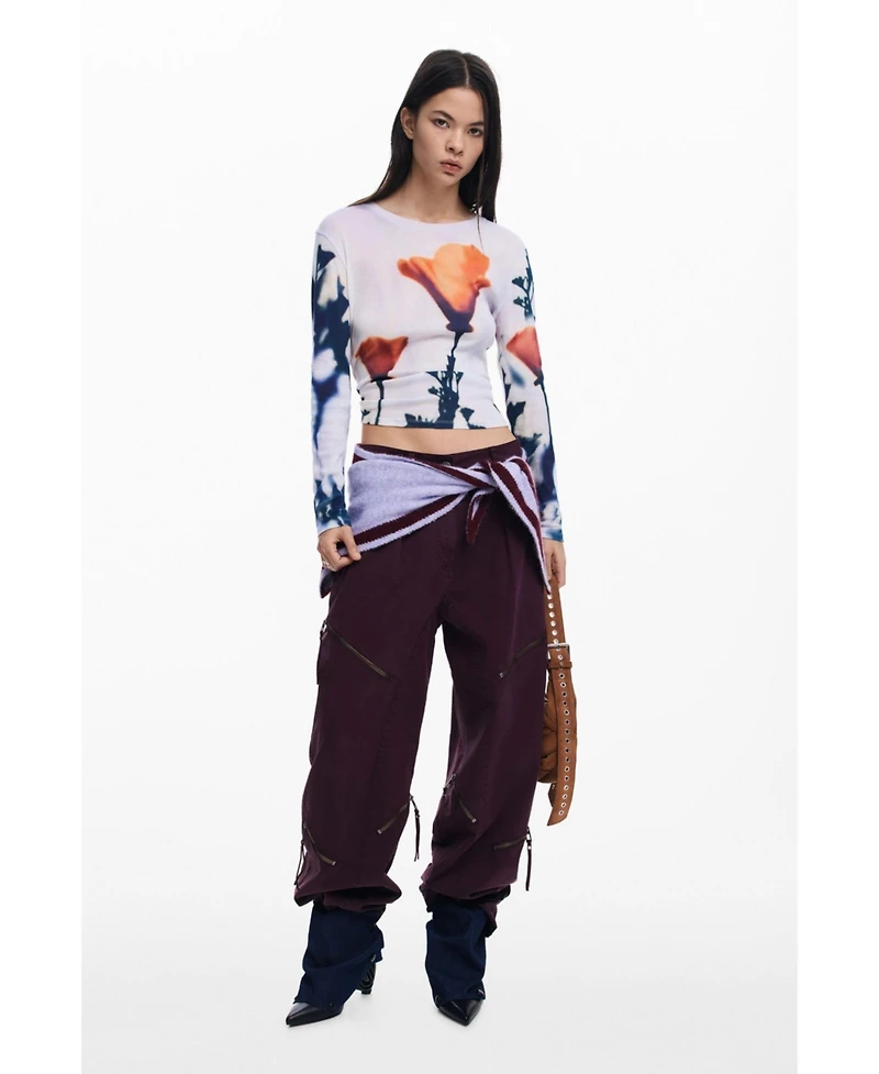 Desigual Women's Minimal Scarf