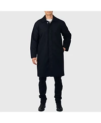 Alpine Swiss Men's Zach Men s Wool Blend Overcoat – Knee-Length Trench Coat, Runs Large for Layering Over Suits or Sweaters