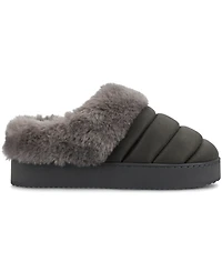 Journee Collection Women's Blair Round Toe Quilted Clog Slippers