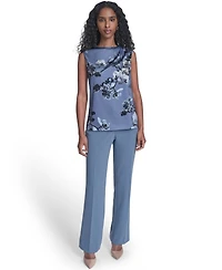 Calvin Klein Women's Printed Sleeveless Charm Top