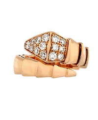 Pre-Owned Bvlgari Serpenti Viper One-Coil Ring