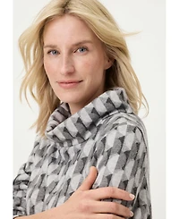 Olsen Women's Geo Jersey Top