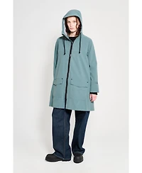 Stutterheim Women's Mosebacke Patch Raincoat