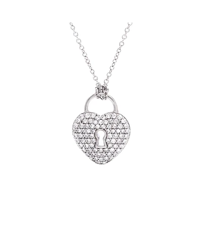 Pre-Owned Tiffany & Co Heart Lock Pendant Necklace