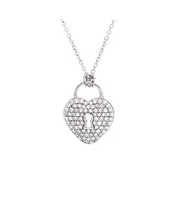 Pre-Owned Tiffany & Co Heart Lock Pendant Necklace