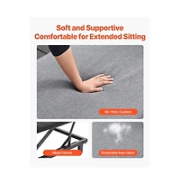 Slickblue U-Shaped Convertible Sofa Bed with Chaise and Pull-Out Sleeper