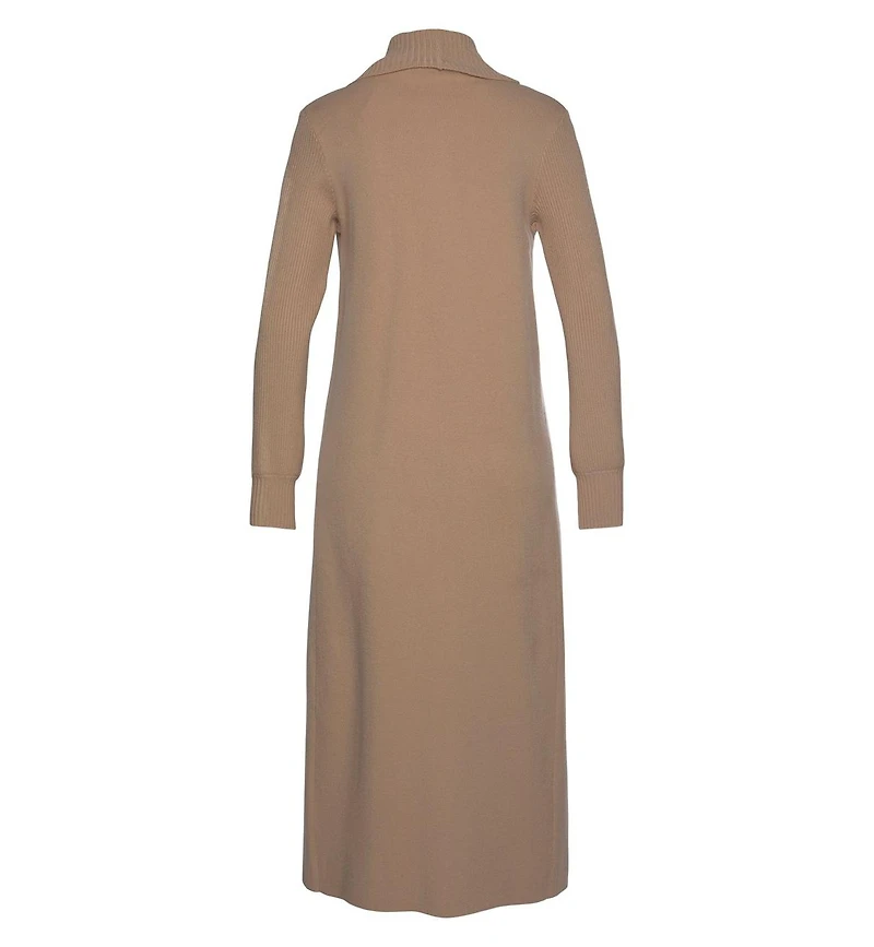 Lascana Women's Long Length Knit Cardigan With Pockets