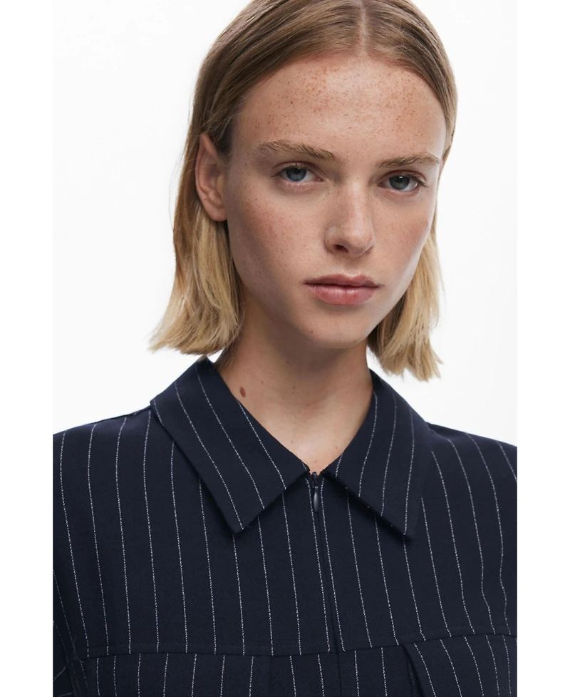 Desigual Women's Pinstripe jumpsuit